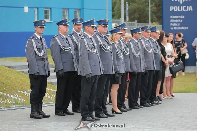 Ostrołęka: Miejskie obchody święta policji. 70 mundurowych awansowano na wyższe stopnie [23.07.2015] - zdjęcie #150 - eOstroleka.pl