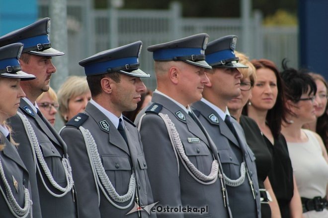Ostrołęka: Miejskie obchody święta policji. 70 mundurowych awansowano na wyższe stopnie [23.07.2015] - zdjęcie #148 - eOstroleka.pl