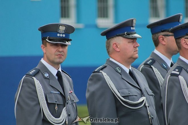 Ostrołęka: Miejskie obchody święta policji. 70 mundurowych awansowano na wyższe stopnie [23.07.2015] - zdjęcie #142 - eOstroleka.pl