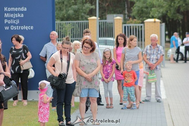 Ostrołęka: Miejskie obchody święta policji. 70 mundurowych awansowano na wyższe stopnie [23.07.2015] - zdjęcie #140 - eOstroleka.pl