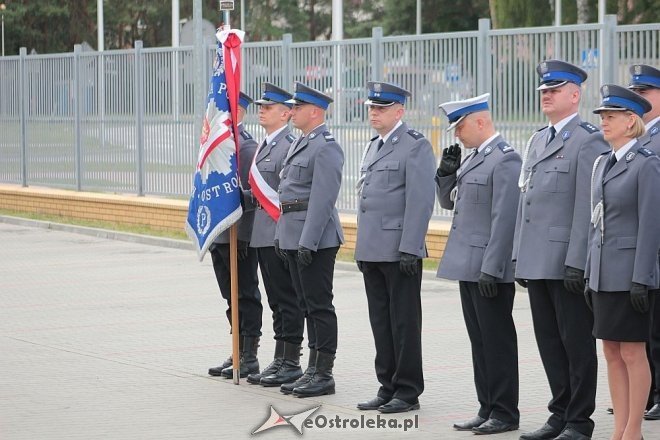 Ostrołęka: Miejskie obchody święta policji. 70 mundurowych awansowano na wyższe stopnie [23.07.2015] - zdjęcie #138 - eOstroleka.pl