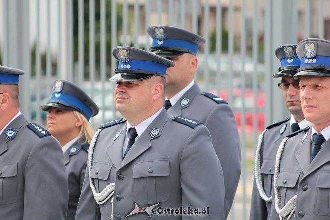 Ostrołęka: Miejskie obchody święta policji. 70 mundurowych awansowano na wyższe stopnie [23.07.2015] - zdjęcie #116 - eOstroleka.pl
