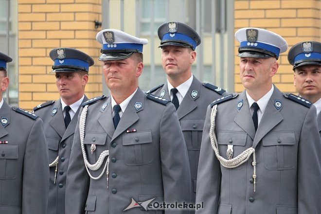 Ostrołęka: Miejskie obchody święta policji. 70 mundurowych awansowano na wyższe stopnie [23.07.2015] - zdjęcie #104 - eOstroleka.pl