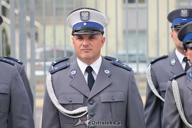 Ostrołęka: Miejskie obchody święta policji. 70 mundurowych awansowano na wyższe stopnie [23.07.2015] - zdjęcie #96 - eOstroleka.pl