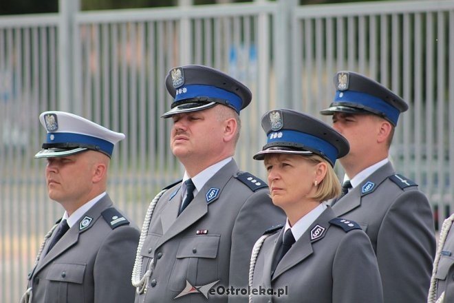 Ostrołęka: Miejskie obchody święta policji. 70 mundurowych awansowano na wyższe stopnie [23.07.2015] - zdjęcie #80 - eOstroleka.pl