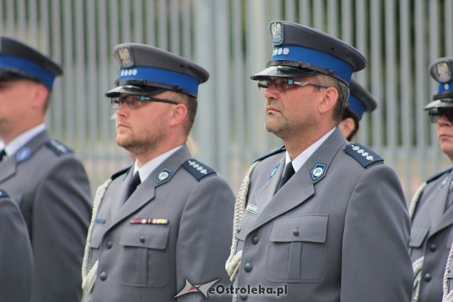 Ostrołęka: Miejskie obchody święta policji. 70 mundurowych awansowano na wyższe stopnie [23.07.2015] - zdjęcie #78 - eOstroleka.pl