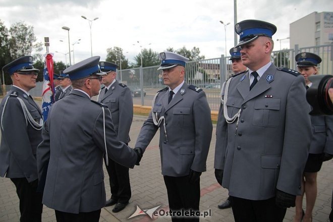 Ostrołęka: Miejskie obchody święta policji. 70 mundurowych awansowano na wyższe stopnie [23.07.2015] - zdjęcie #60 - eOstroleka.pl
