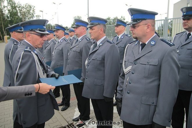 Ostrołęka: Miejskie obchody święta policji. 70 mundurowych awansowano na wyższe stopnie [23.07.2015] - zdjęcie #39 - eOstroleka.pl