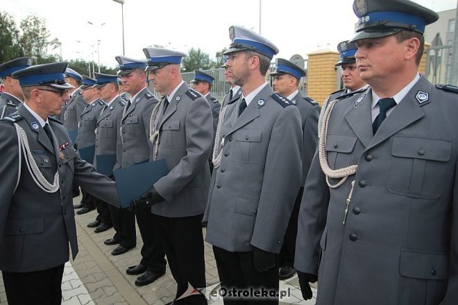 Ostrołęka: Miejskie obchody święta policji. 70 mundurowych awansowano na wyższe stopnie [23.07.2015] - zdjęcie #131 - eOstroleka.pl