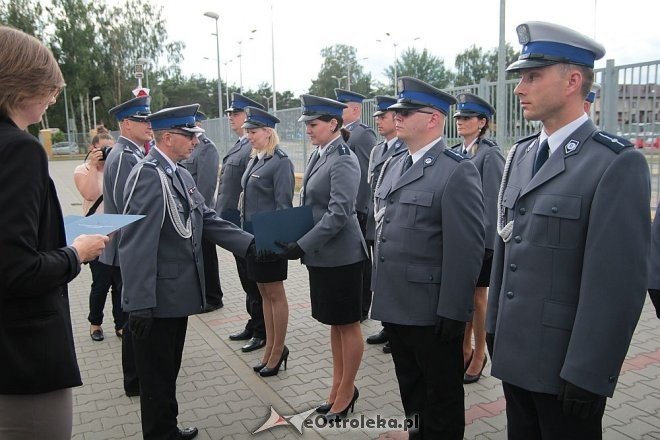 Ostrołęka: Miejskie obchody święta policji. 70 mundurowych awansowano na wyższe stopnie [23.07.2015] - zdjęcie #105 - eOstroleka.pl