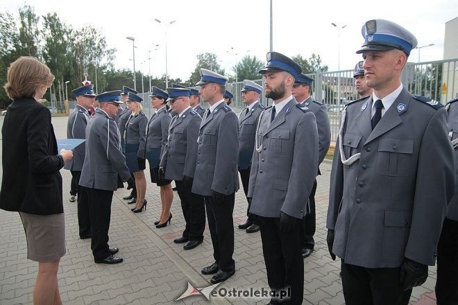 Ostrołęka: Miejskie obchody święta policji. 70 mundurowych awansowano na wyższe stopnie [23.07.2015] - zdjęcie #103 - eOstroleka.pl