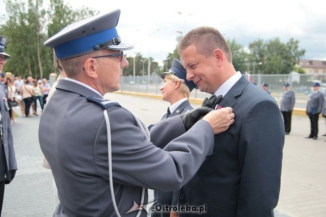 Ostrołęka: Miejskie obchody święta policji. 70 mundurowych awansowano na wyższe stopnie [23.07.2015] - zdjęcie #40 - eOstroleka.pl