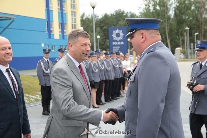 Ostrołęka: Miejskie obchody święta policji. 70 mundurowych awansowano na wyższe stopnie [23.07.2015] - zdjęcie #33 - eOstroleka.pl