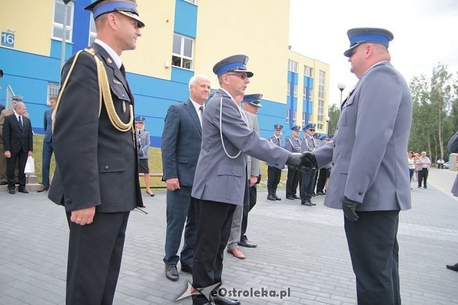 Ostrołęka: Miejskie obchody święta policji. 70 mundurowych awansowano na wyższe stopnie [23.07.2015] - zdjęcie #32 - eOstroleka.pl