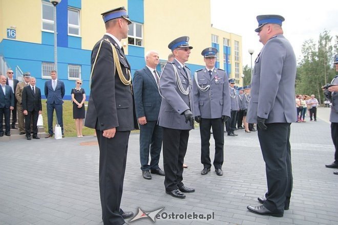 Ostrołęka: Miejskie obchody święta policji. 70 mundurowych awansowano na wyższe stopnie [23.07.2015] - zdjęcie #31 - eOstroleka.pl