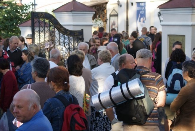 XXV Piesza Pielgrzymka do Częstochowy (01.08.09) - zdjęcie #72 - eOstroleka.pl