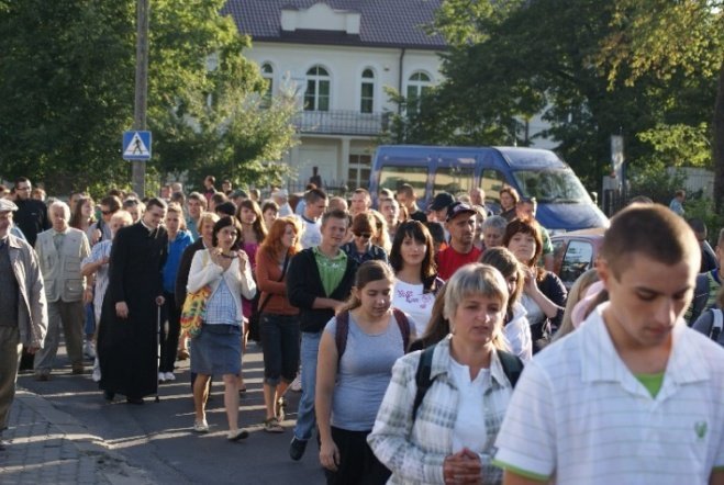 XXV Piesza Pielgrzymka do Częstochowy (01.08.09) - zdjęcie #64 - eOstroleka.pl