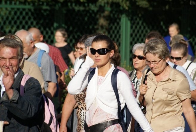 XXV Piesza Pielgrzymka do Częstochowy (01.08.09) - zdjęcie #53 - eOstroleka.pl