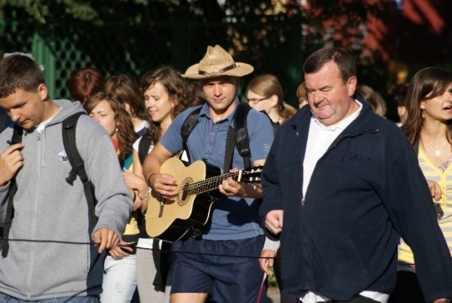 XXV Piesza Pielgrzymka do Częstochowy (01.08.09) - zdjęcie #48 - eOstroleka.pl