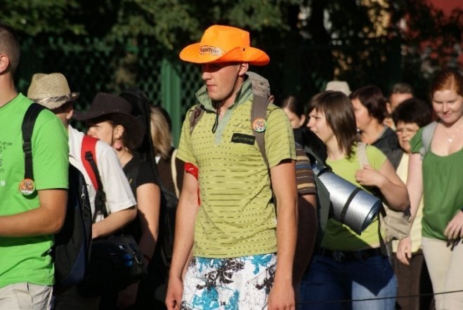 XXV Piesza Pielgrzymka do Częstochowy (01.08.09) - zdjęcie #46 - eOstroleka.pl