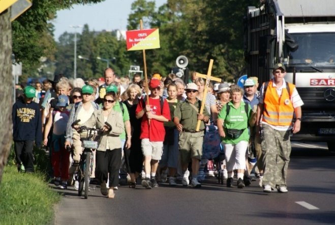 XXV Piesza Pielgrzymka do Częstochowy (01.08.09) - zdjęcie #27 - eOstroleka.pl