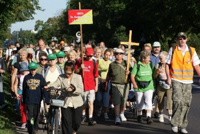 XXV Piesza Pielgrzymka do Częstochowy (01.08.09) - zdjęcie #25 - eOstroleka.pl