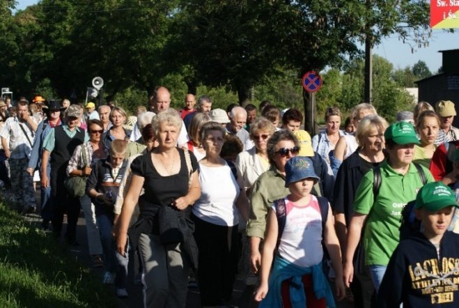 XXV Piesza Pielgrzymka do Częstochowy (01.08.09) - zdjęcie #24 - eOstroleka.pl