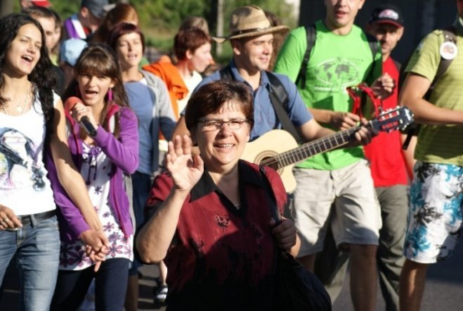 XXV Piesza Pielgrzymka do Częstochowy (01.08.09) - zdjęcie #18 - eOstroleka.pl