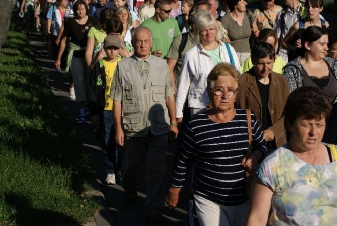 XXV Piesza Pielgrzymka do Częstochowy (01.08.09) - zdjęcie #15 - eOstroleka.pl