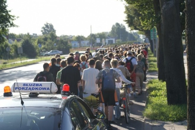 XXV Piesza Pielgrzymka do Częstochowy (01.08.09) - zdjęcie #3 - eOstroleka.pl