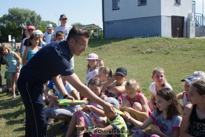 Ostrołęka: O bezpieczeństwie nad wodą na plaży miejskiej [27.07.2015] - zdjęcie #8 - eOstroleka.pl