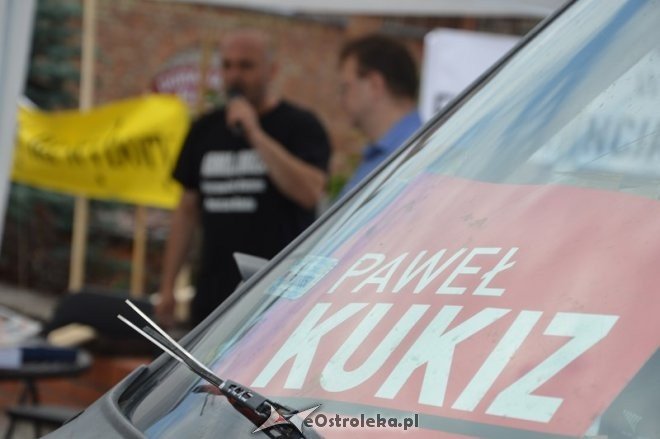 Happening zwolenników Pawła Kukiza [30.07.2015] - zdjęcie #13 - eOstroleka.pl