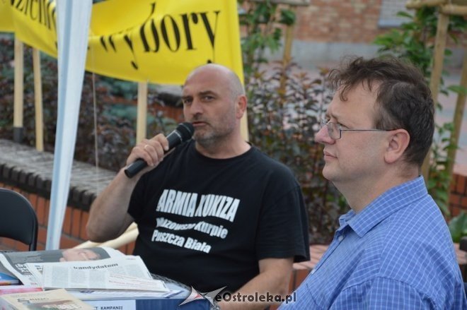 Happening zwolenników Pawła Kukiza [30.07.2015] - zdjęcie #23 - eOstroleka.pl