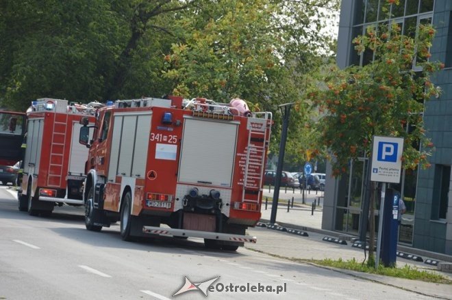 Alarm pożarowy w banku BZ WBK [09.08.2015] - zdjęcie #8 - eOstroleka.pl