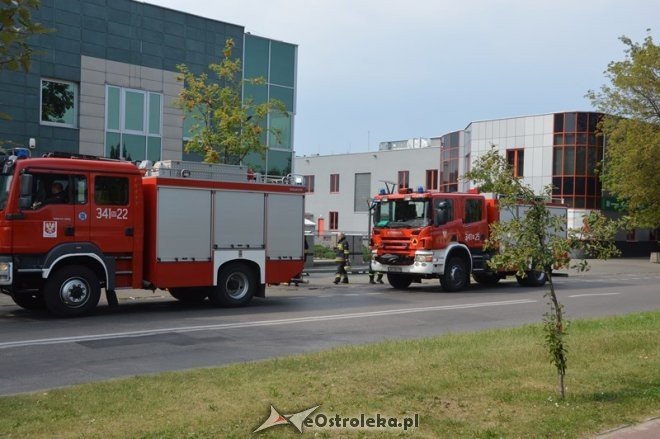 Alarm pożarowy w banku BZ WBK [09.08.2015] - zdjęcie #18 - eOstroleka.pl