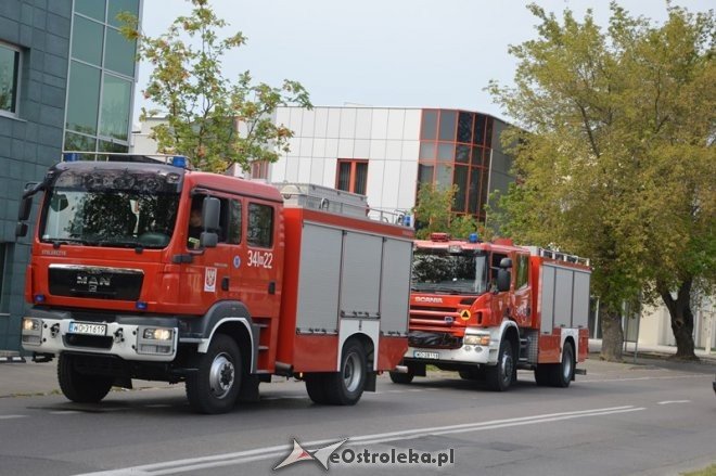 Alarm pożarowy w banku BZ WBK [09.08.2015] - zdjęcie #23 - eOstroleka.pl