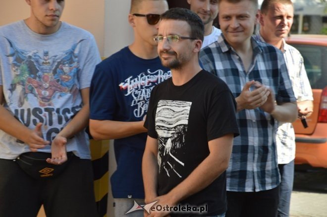 Prezentacja pierwszego muralu w Muzeum Żołnierzy Wyklętych [11.08.2015] - zdjęcie #61 - eOstroleka.pl