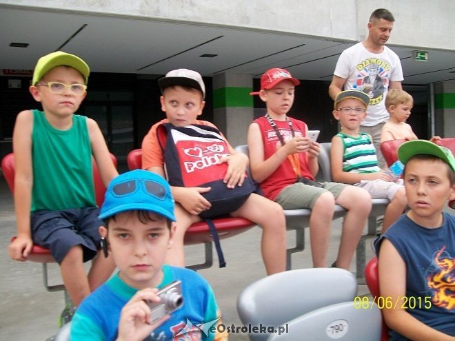 Dzieci z bloków OTBS zwiedziły Stadion Narodowy 12.08.2015] - zdjęcie #12 - eOstroleka.pl