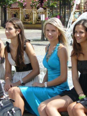 Finalistki Miss Polski na konferencji w Płocku (06.08.09) - zdjęcie #4 - eOstroleka.pl