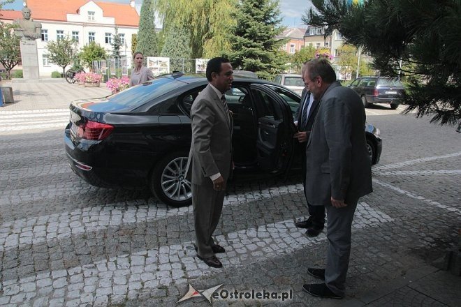 Ambasador Peru z wizytą w Ostrołęce [20.08.2015] - zdjęcie #1 - eOstroleka.pl