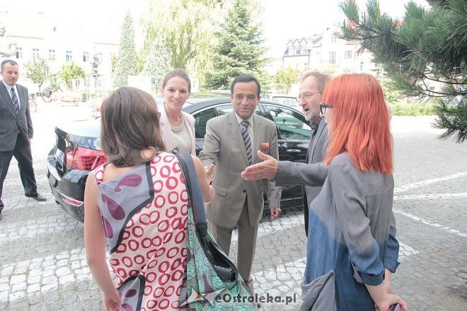 Ambasador Peru z wizytą w Ostrołęce [20.08.2015] - zdjęcie #3 - eOstroleka.pl