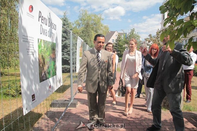 Ambasador Peru z wizytą w Ostrołęce [20.08.2015] - zdjęcie #12 - eOstroleka.pl