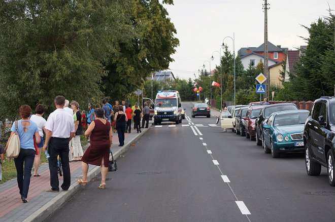 Wypadek podczas inscenizacji w Rzekuniu [23.08.2015] - zdjęcie #1 - eOstroleka.pl