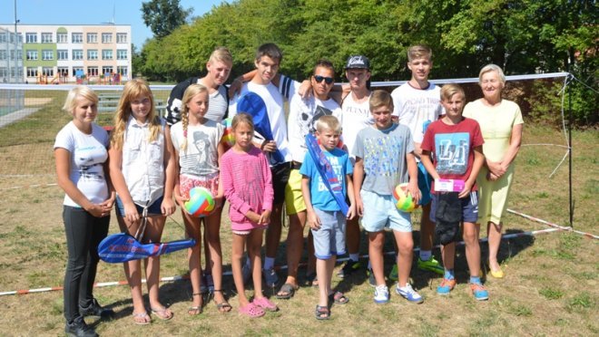 Goworowo: Wakacyjny turniej badmintona [25.08.2015] - zdjęcie #1 - eOstroleka.pl