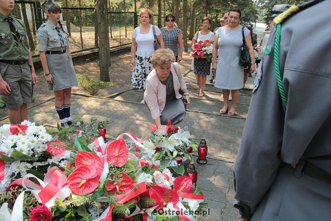 Ostrołęka: Miejskie obchody 76. rocznicy wybuchu II Wojny Światowej [01.09.2015] - zdjęcie #21 - eOstroleka.pl