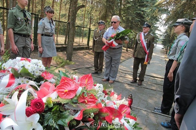 Ostrołęka: Miejskie obchody 76. rocznicy wybuchu II Wojny Światowej [01.09.2015] - zdjęcie #17 - eOstroleka.pl