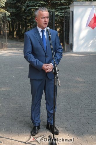 Ostrołęka: Miejskie obchody 76. rocznicy wybuchu II Wojny Światowej [01.09.2015] - zdjęcie #9 - eOstroleka.pl