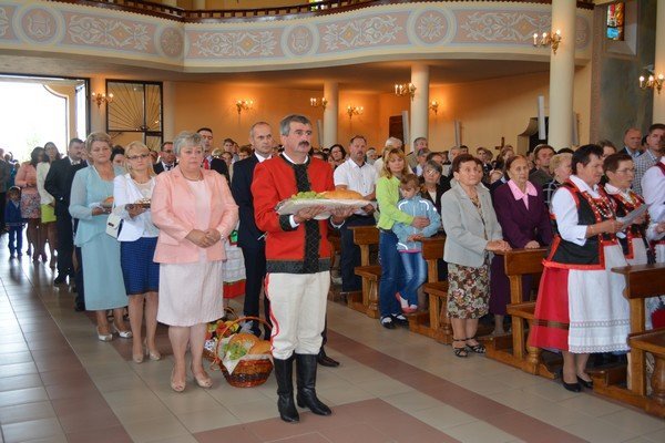 Dożynki parafialne w Łysych [08.09.2015] - zdjęcie #5 - eOstroleka.pl