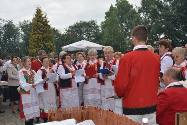 Dożynki parafialne w Łysych [08.09.2015] - zdjęcie #25 - eOstroleka.pl