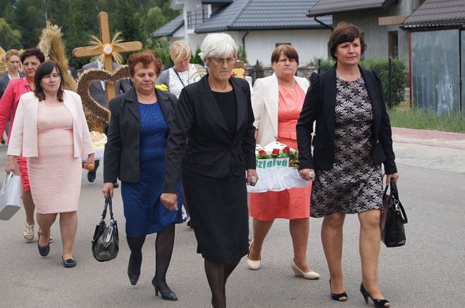 Dożynki gminno-parafialne w Olszewie-Borkach [09.09.2015] - zdjęcie #112 - eOstroleka.pl